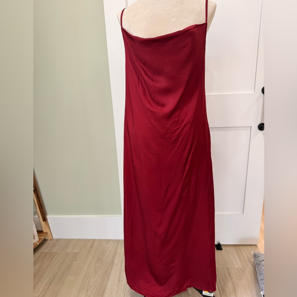 HALARA NWT Strapless Red Dress